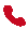 Red phone icon